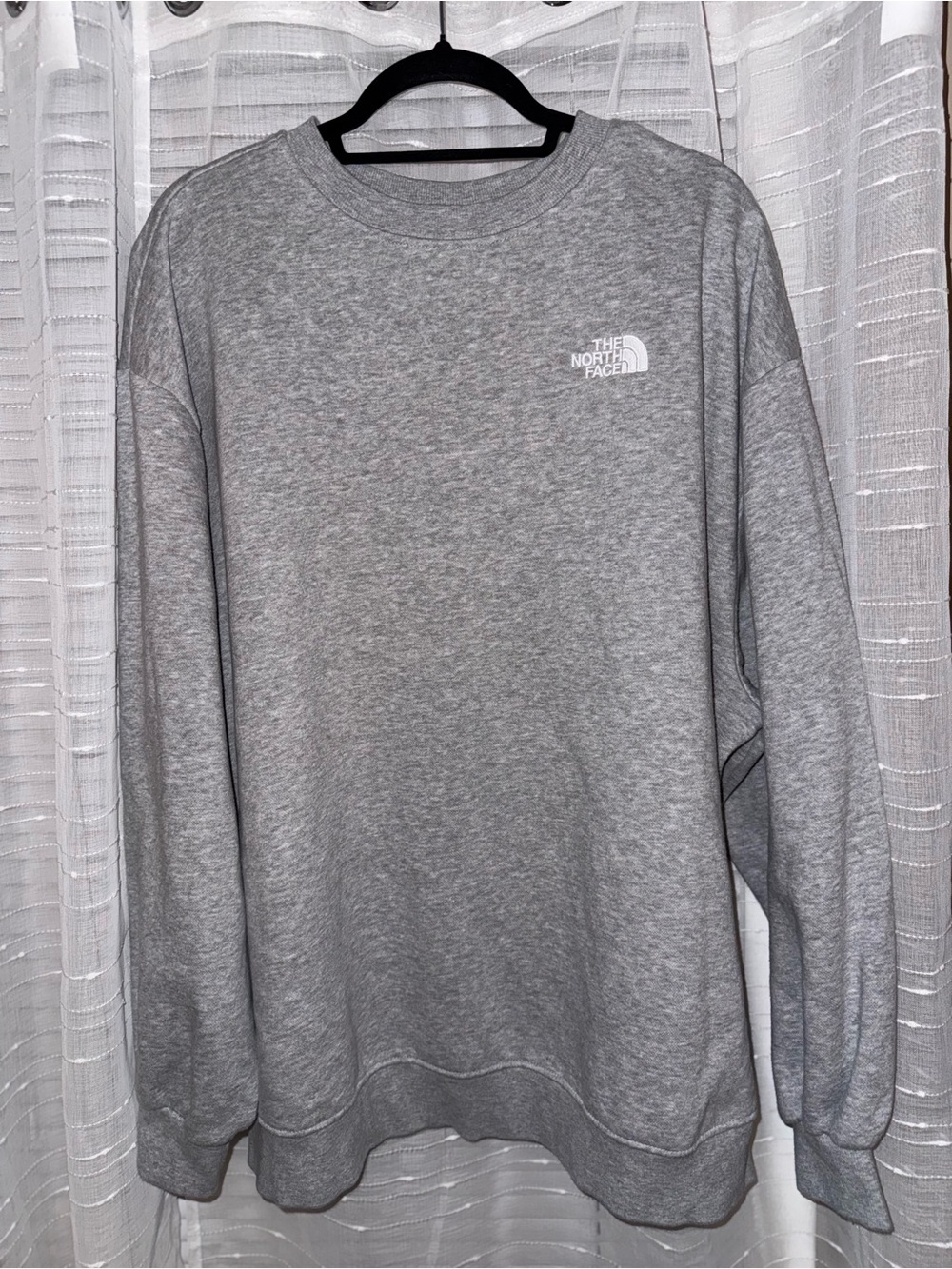 The North Face Heather Gray Pullover Sweatshirt
